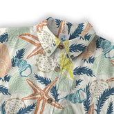Tropical Floral Short Sleeve Luau Beach Aloha Hawaiian Shirt - The Palmix